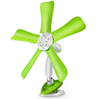 【YF】 Green 220V 10w remote control optional energy saving mute Electric fan Clip