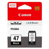 Canon PG-47 BK ของแท้ศูนย์ ของใหม่ คุณภาพ 100%หมึกอิงค์เจ็ท สีดำ ใช้กับเครื่อง รุ่น Canon E400/ E410