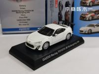 1:64 KYOSHO Gazoo RACING Toyota 86 New North Le Mans 24ชั่วโมงคอลเลกชัน Die Casting รวมรถรุ่น Ornaments