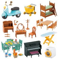 ✽☜ Toys Doll 1:12 Forest Family Montessori Kitchen Compatible Miniature Dollhouse Kitchen Accessories Furniture Pretend Play Gifts