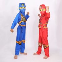 ☒ LEGO Phantom Ninja เสื้อผ้าเครื่องแต่งกายอะนิเมะสำหรับเด็กคอสเพลย์ชุดฮาโลวีนเล่นเครื่องแต่งกาย