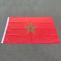 aerlxemrbrae 90*150cm Morocco flag MA MAR The Kingdom of polyester printing maro moroccan morocco banner