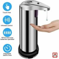 【CW】 250ml Dispenser Built-in Infrared Sensor Handsfree Touchless Toilet