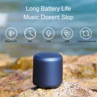 9D TWS Bluetooth Speaker Portable Outdoor Loudspeaker Wireless Mini Column Stereo Music Surround Bass Box Waterproof Speaker