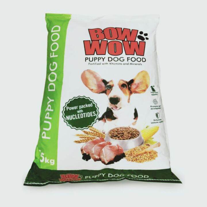 Bow Wow Puppy Chow Dog Food 15 kilos | Lazada PH