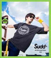 เสื้อคอกลม over size แบรนด์ Sudd รุ่น Omaru สีทอปดำ