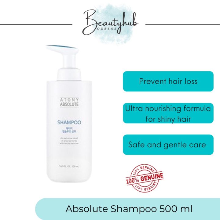 ATOMY [PREVENT HAIR LOSS/HELPS HAIR GROWTH] ABSOLUTE SHAMPOO (500ML) [A ...