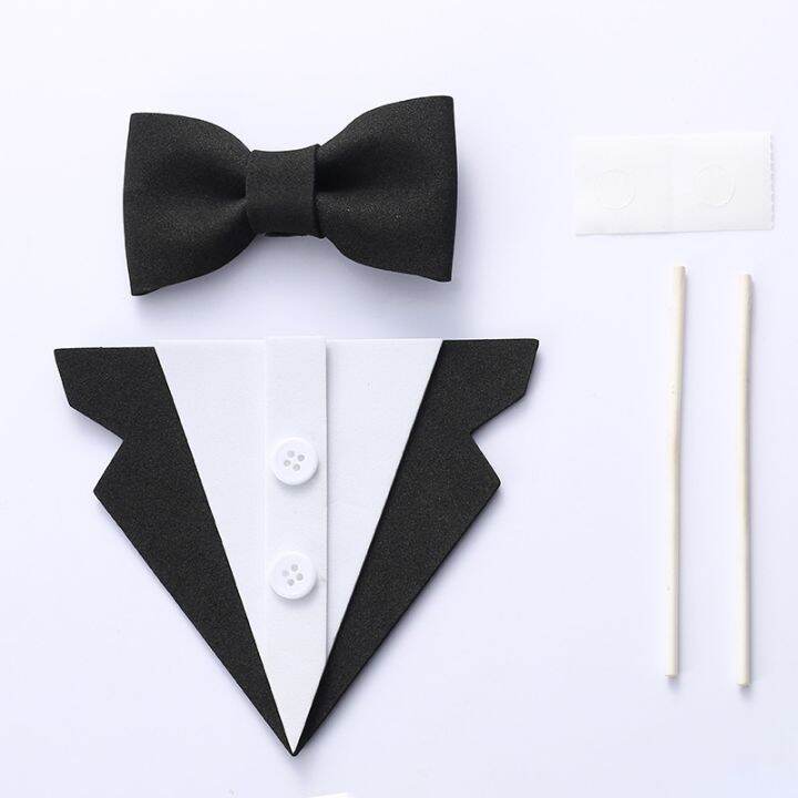 eva-suit-bow-tie-suit-happy-fathers-day-cake-topper-happy-birthday-dad-cake-decoration-cake-decorating-tools-party-favors