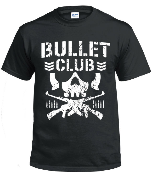 YP]Bullet Club Mens Pro Wrestling T-Shirt Japan MMA WWE WCW UFC NJPW S TO  5XL/Top 