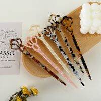 [A innovation] สไตล์จีนเรซิ่นผม Sticks Pin Vintage Acetate ตะเกียบผู้หญิง Hairpins งานแต่งงาน Hairaccessories