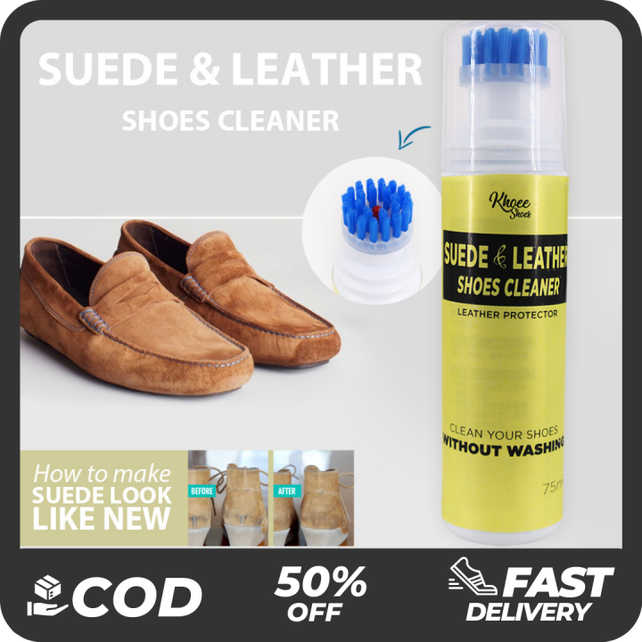 Neat Black | Suede & Leather Shoe Cleaner 75ml | Lazada PH