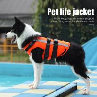 【NATA】 Pet Dog Life Jacket Safety Clothes Life Vest Swimming Clothes Swimwear for small big dog accessories Outdoor Swimming Preserver