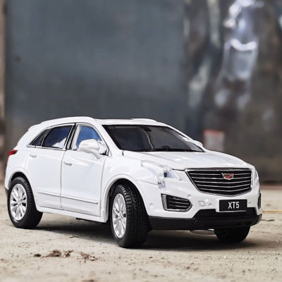 Jkm1/32 Cadillac Xt5 Alloy Car Model Six-Door Sound And Light Steering Shock Absorber Car Model Toy