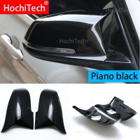 For BMW 3 Series F30 F31 Sedan Touring 2012-up Replace the original car mirror cover M4 appearance bright black mirror cover