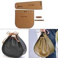 1Set DIY Kraft Paper Template New Fashion Shoulder Bag Tote Lady Bags Leather Craft Pattern DIY Stencil Sewing Pattern 19cm*16cm