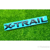 โลโก้ X-TRAIL สีดำด้าน สำหรับติดท้ายรถ