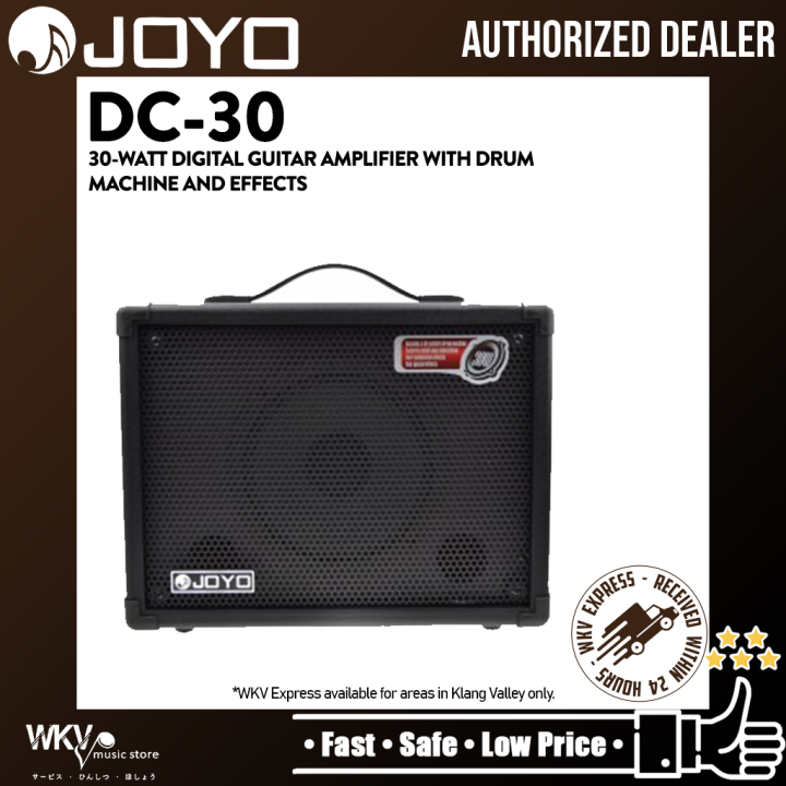 Joyo DC-30 30W Digital Guitar Amplifier with Drum Machine and Effects ...