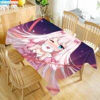 「 ANN Hardware 」 Eromanga Sensei TableclothFabric ผ้าคลุมโต๊ะกันฝุ่นทรงสี่เหลี่ยมสำหรับ PartyTV Covers