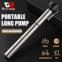 120psi Portable Bicycle Mini Pump Kit Bicycle Accessories Daily Waterproof Bike Pump for American Presta Valve Adhesives  Tape