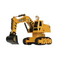 รถตักดินบังคับ รถแม็คโครบังคับ รถขุดดิน ขุดทราย RC Excavator Truck สเกล 1/20