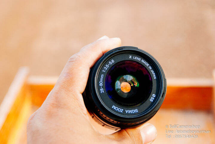 ขายเลนส์มือหมุน-sigma-28-80mm-f3-5-5-6-serial-1020259-for-olympus-panasonic-mirrorless-ทุกรุ่น