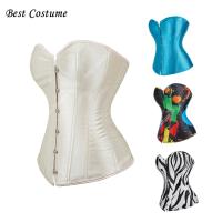 hot！【DT】 Corset Size 7xl Corsets and Bodices for Overbust Bustier Up Shoulder Top
