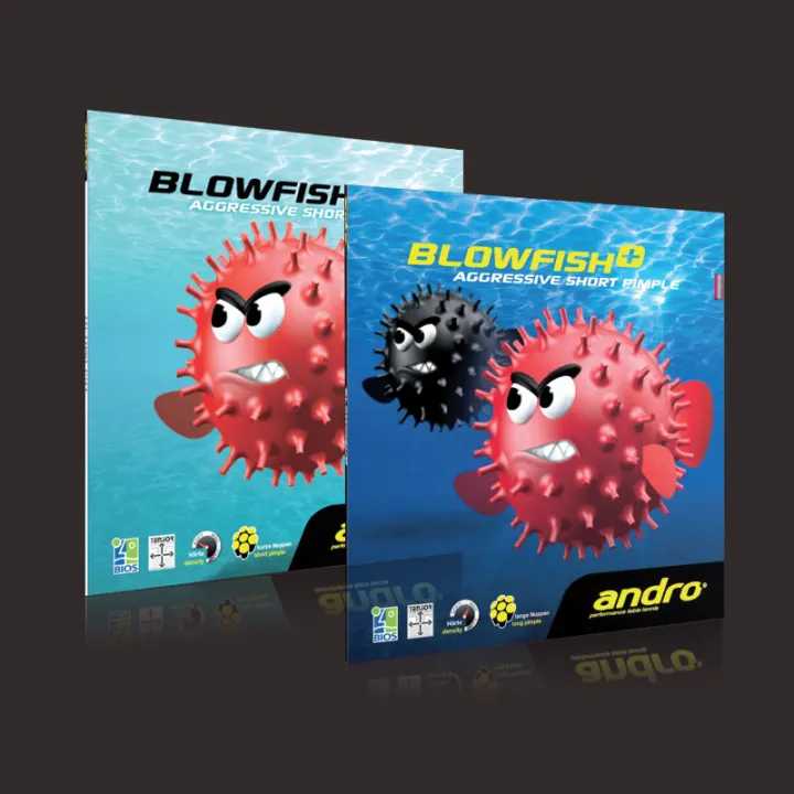 Bubble Fish Andro Shore Blowfish + Poisonous Puffer Particles Table