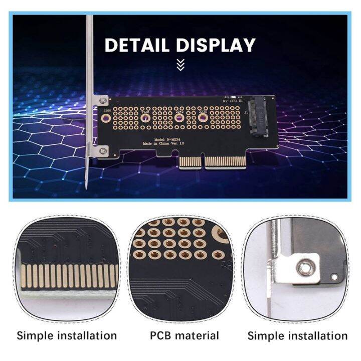 m-2-nvme-ssd-ngff-to-pcie-3-0-x4-adapter-pcie-m2-riser-card-adapter-support-2230-2242-2260-2280-size-nvme-m-2-ssd