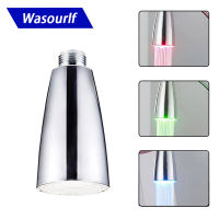 WASOURLF LED Sprayer Light Small Head Spray Out Replacement Kitchen Faucet Adapter Aerator Pull Out Faucet Accessories Chrome