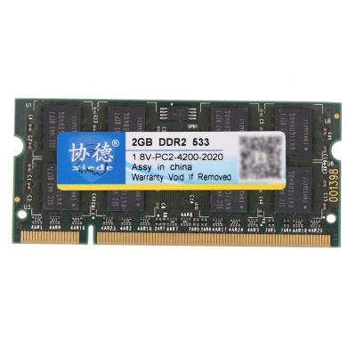 Xiede Laptop Memory Ram Module Ddr2 533 Pc2-4200 240Pin Dimm 533Mhz For Notebook X029