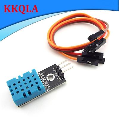 QKKQLA Shop DHT11 Temperature and Relative Humidity Sensor Module with Cable for detect surrounding environment