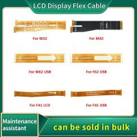 New Main Motherboard Connector LCD Display Flex Cable For Samsung Galaxy F41 F62 M32 M42 M62 Main Flex Connector USB Board Mobile Accessories