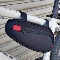 MTB Bike Front Frame  Storage Bag  Cycling Tube Waterproof Pouch Dropshipping Adhesives Tape