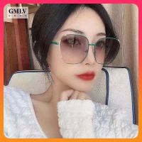 GMLV แว่นกันแดดโพลาไรซ์สำหรับผู้หญิง ขับรถออกไปข้างนอก การป้องกัน UV 400 แว่นกันแดดสำหรับสุภาพสตรี แว่นตาแฟชั่นกรอบแว่นตาโลหะ