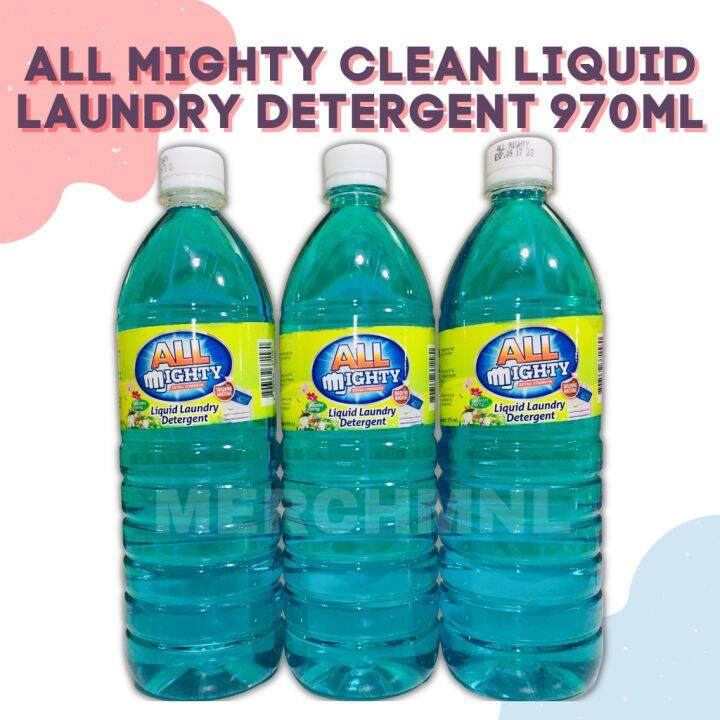 All Mighty Clean Liquid Laundry Detergent Lazada PH
