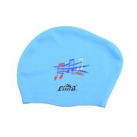 、‘】【； Waterproof S Swimming Hat Women Long Hair Swim Cap Diving Hats Extra Large Size Music Natacion Silicone Big Caps