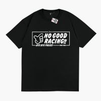 【HOT】K Kaos Baju JDM TEAM NO GOOD RACING BYE BYE POLICE HOLOGRAM Kaos100%cotton