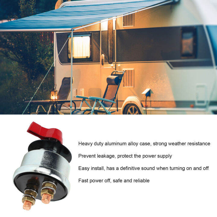 Marine Battery Power Switch Battery Disconnect Switch Heavy Duty