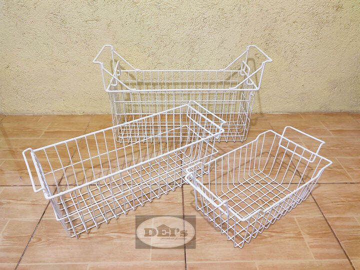 Freezer Basket Chest Freezer Organizer Metal Display Basket for