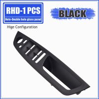 RHD Car Interior Door Armrest Handle Inner Panel Pull Trim Cover For BMW E70 E71 X5 X6 Single Hole Double Hole