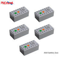 RCmall 5Pcs Power Functions Parts AAA Battery (ไม่รวมแบตเตอรี่) Compatible eds RC Car Building Blocks