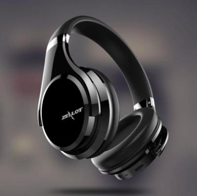 ZEALOT B21  หูฟังแบบครอบหัว หูฟังบลูทูธ ปุ่มสัมผัสสเตอริโอ AUX แบบไร้สาย Lightweight Slide Touch Button Stereo AUX Wireless Bluetooth Headphon