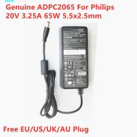 ของแท้20V 3.25A 65W ADPC2065อะแดปเตอร์แหล่งกระจายไฟ AC สำหรับ Philips 278E1 272M7C 279X6Q 276E 8F ที่ชาร์จจอ U2879VF AOC