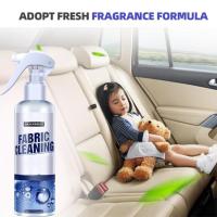 Car Interior Fabric Cleaning Agent 100ml Multi-purpose Cleaning Agent Spray Water-free Cleaning Agent Auto Roof Dash Cleaning