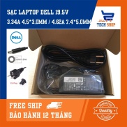 Sạc laptop Dell giá rẻ TechShop 19.5V - 3.34A 65w 19.5V