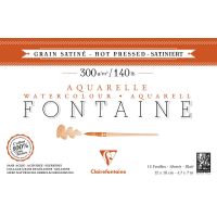 Clairefonne กระดาษวาดเขียน ผิวเรียบ cotton100% 300 แกรม ขนาด 12x18 ซม. 96348C