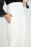 QueenCows กางเกงพยุงครรภ์ Marin Support Wide Pants (White)