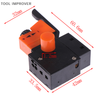 TOOL IMPROVER AC 250V/4A FA2-4/1BEK สวิทช์ปรับความเร็วพลาสติกโลหะสำหรับเจาะไฟฟ้า