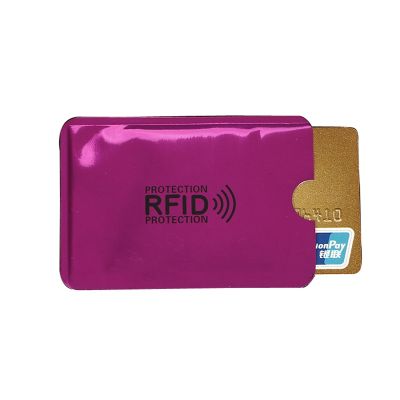 【CW】✁◊  2PC Anti Rfid Credit Card Holder Bank Id Cover Protector Business Cards Cardholder
