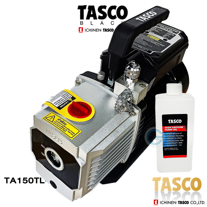 แวคคั่มปั๊ม-tasco-black-แวคคั่มปั้ม-tz150tl-220-2-stage-two-stage-แวคคั่มปั๊ม-2-ชั้น-8-9-cfm-252l-min-new